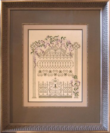 Design Star Award Winning Cross stitch Gate with Fillet