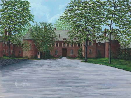 Tyler Hall Bucks County Community College 7 x 13" $60 Howard Geyer 