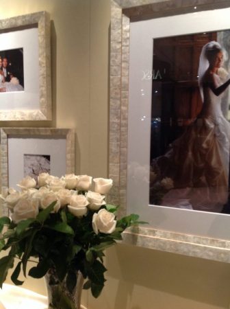 Romantic Custom Frames for Wedding Portraits
