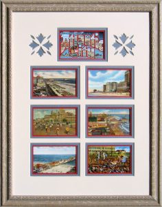 Vintage Atlantic City, NJ postcard Montage