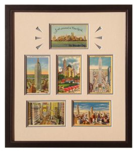 Vintage New York City Postcard Montage