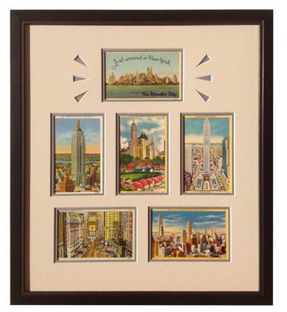 Vintage New York City Postcard Montage
