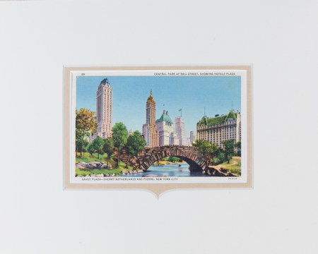 New York City Central Park postcard