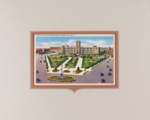 Atlantic City High School Postcard