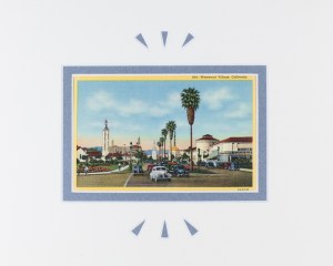 Westwood Village, California postcard