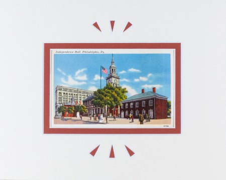 Philadelphia PA Independence Hall Vintage Postcard