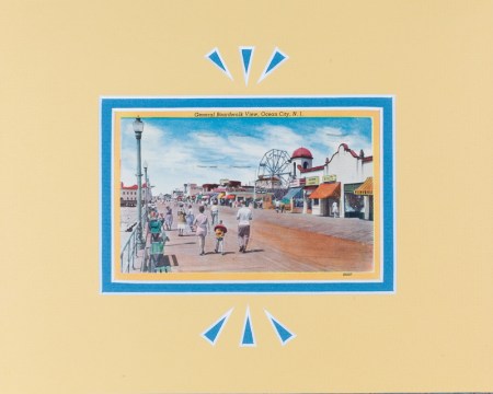 Ocean City, NJ Boardwalk postcard