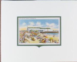 Cape May, NJ Municipal Pier postcard