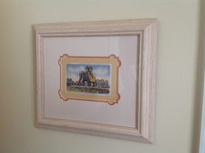 Lucy the Elephant Framed Postcard