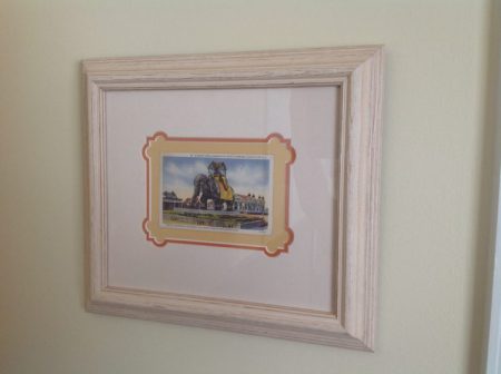 Lucy the Elephant Framed Postcard