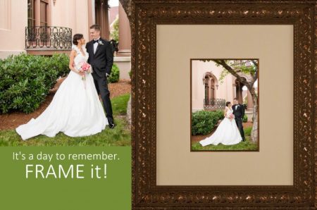 Frame your Wedding images and enjoy every day!