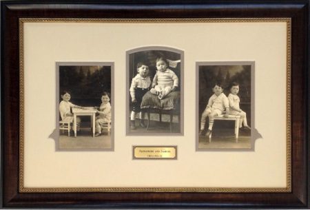 1920's Vintage photographs custom framed