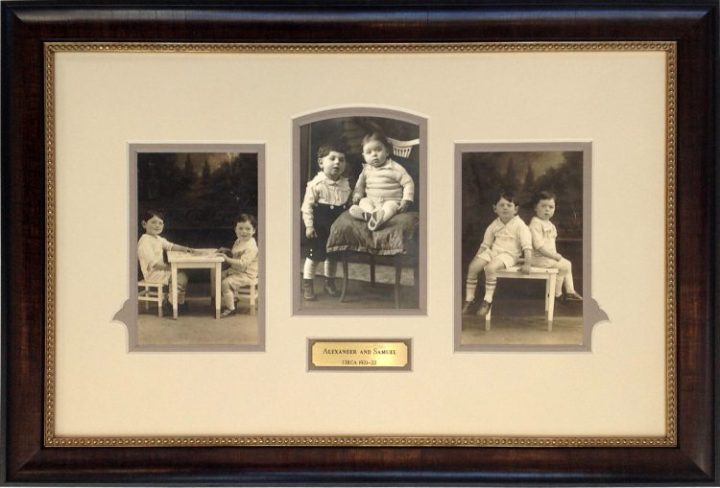 1920's Vintage photographs custom framed