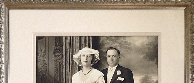 Vintage Wedding Photo