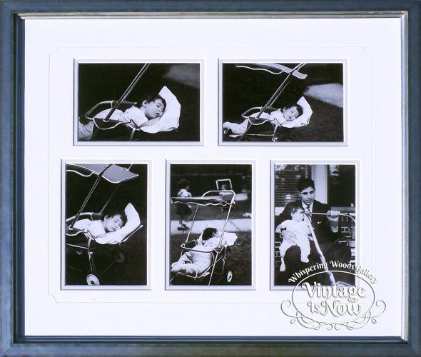 Custom Framed Baby Snapshots from 1955