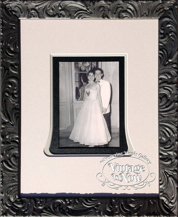 Wedding photo custom framed