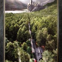 Harry Potter Hogwarts giclee print