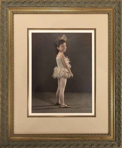 Custom Framed Vintage photograph