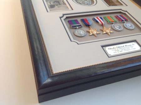 Custom Framed Military Medals