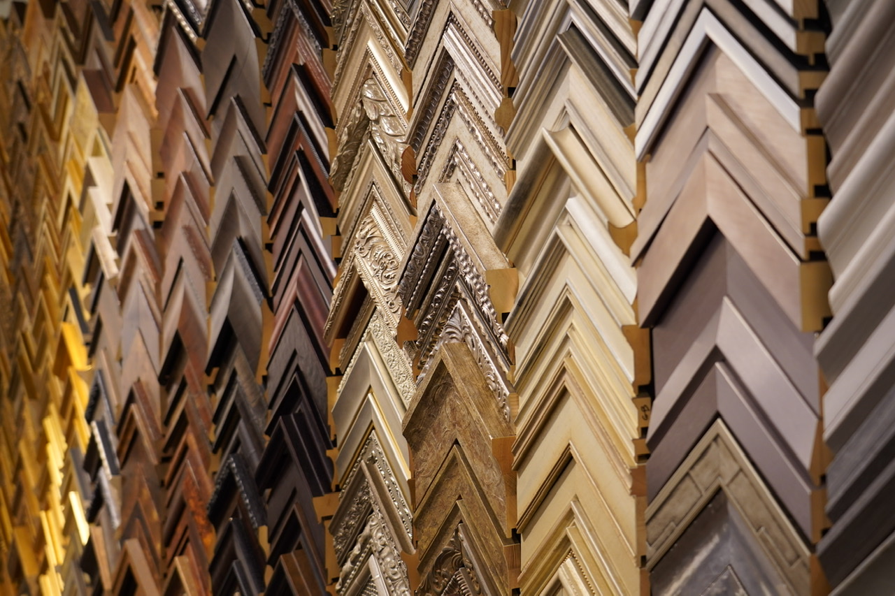 Custom Frames at Whispering Woods Gallery