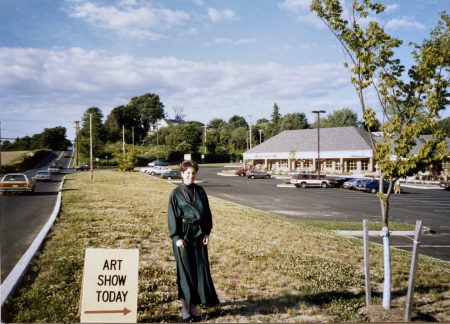 An early art show at Whispering Woods Gallery