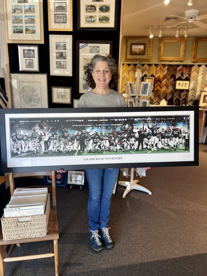 Spector Art framed Eagles art