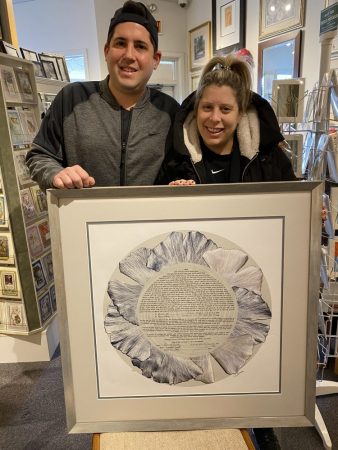 Ketubah ready to go!